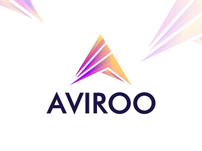 Modern A Letter Branding logo design - AVIROO | Colorful Design