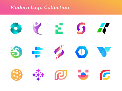 Modern Logo Collection | Logofolio - 2021/2022 behance project best logos branding flat minimal 2d logo collection logo concepts logo folio logo for sale logo portfolio logo trends 2021 logodesignlove logofolio logos logotype marks modern logo premade concept top logos visual identity