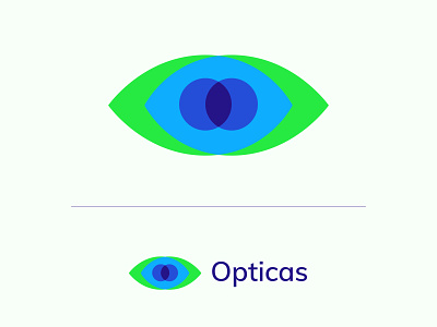 Eye logo | optical illusion