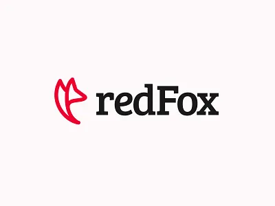 redFox - animal logo design abstract animal logo app best logos branding character danger fox fox logo foxes fur inpetor lineart logo logodesigner logodesignlove one color red wild wolf