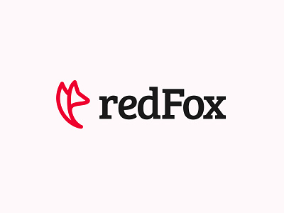 redFox - animal logo design