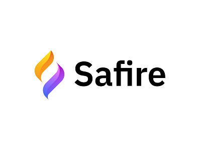 Safire logo design | Fire, Burn