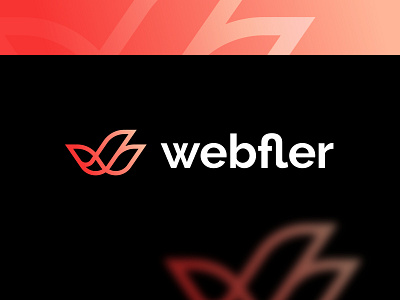 Webfler | Logo for website builder