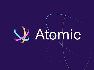 Atomic - logo concept