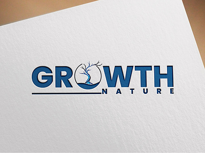 Growth Nature logo design