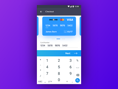 Checkout UI Design