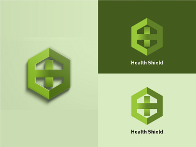 Health Shield Logo Concept app branding design flat health icon illustration logo minimal shield vector