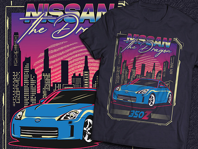 Nissan 350z apparel apparel designs branding car illustration clothing apparel crossfit custom custom tshirt design design graphic design illustration logo tshirt tshirt design ui vector