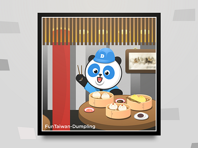 FunTaiwan - Dumpling dumpling panda taiwan 小籠包