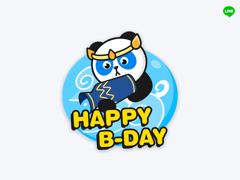 Constellation Birthday - LINE Sticker constellation line linesticker panda sticker