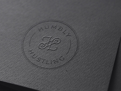 HUMBLY HUSTLING branding design illustration logo minimal
