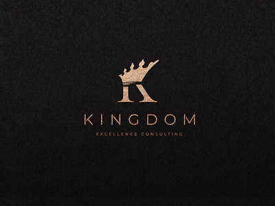 KINGDOM - CONSULTING branding design logo minimal