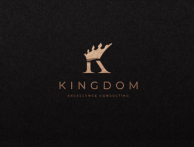 KINGDOM - CONSULTING branding design logo minimal