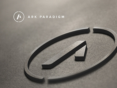 ARK PARADIGM branding design logo