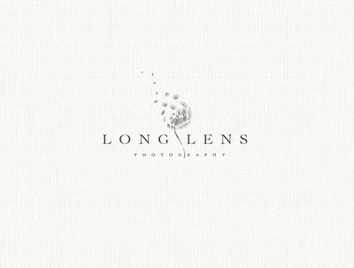 LONG LENS - Photography branding design illustration logo minimal