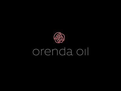 Orenda Oil branding design illustration logo minimal