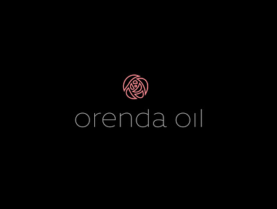 Orenda Oil branding design illustration logo minimal