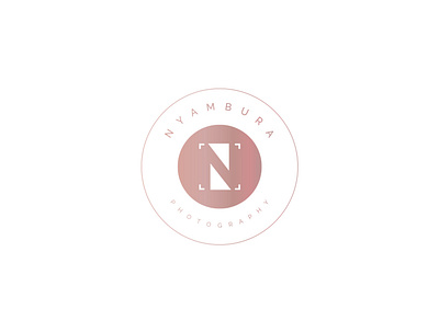 Nyambura Photography branding design logo minimal