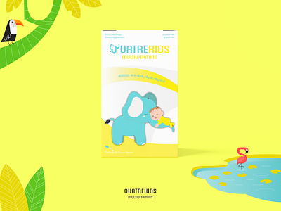 QUATREKIDS® packaging design