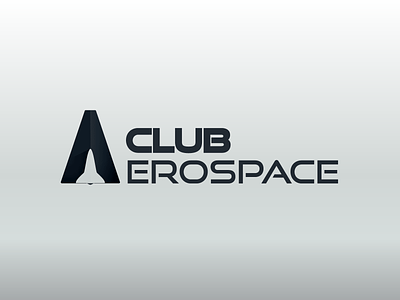 AEROSPACE CLUB - logo design a logo aerospace airplain branding club design graphic graphic design illustration logo logo design logotype minimal paper rocket rocket space stationery typography vector