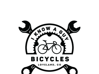 I Know a Guy Bicycles Circle Logo