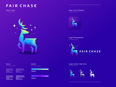 fair chase app branding design flat graphic design icon logo minimal ui ux