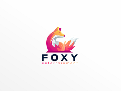 Foxy app branding design flat graphic design icon illustration logo minimal ui ux