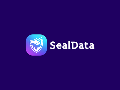 SealData branding design flat icon illustration logo seal design seal logo sealdata logo vector