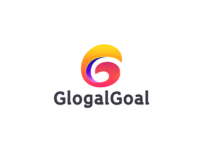 GlogalGoal app branding design g coloring g logo icon illustration logo typography ui ux vector