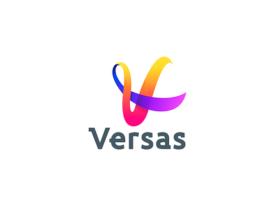 Versas app branding design icon illustration logo typography ui ux vector