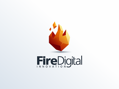 FireDigital app branding design fire cool fire logo icon illustration logo typography ui ux vector