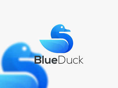 Blue Duck app branding design icon illustration logo typography ui ux vector