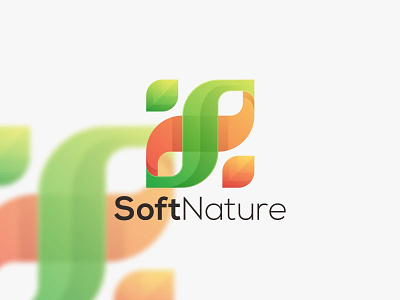 Soft Nature app branding design icon illustration logo typography ui ux vector