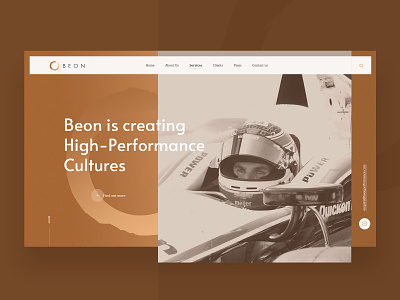 BEON Performance Shawn Watson Consulting Company Web Design coach consulting design landin page ui ux web webdesign