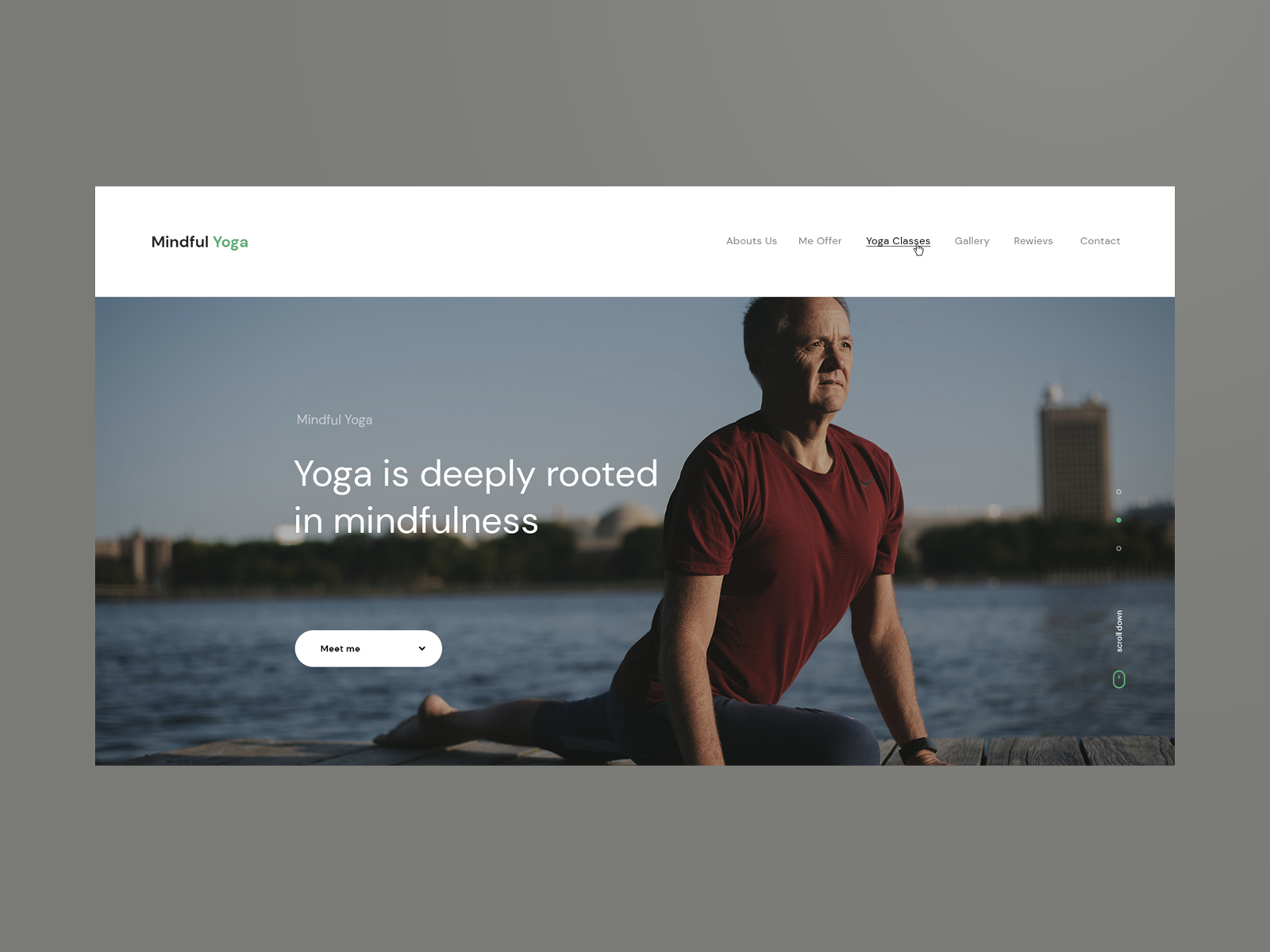 Yoga Services Brand Website Design by Łukasz Żydek for Seahawk on Dribbble