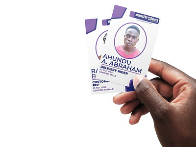 Staff ID Card branding graphic design