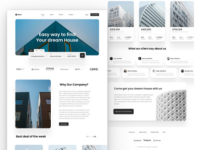 Bumi - Real Estate Landing Page