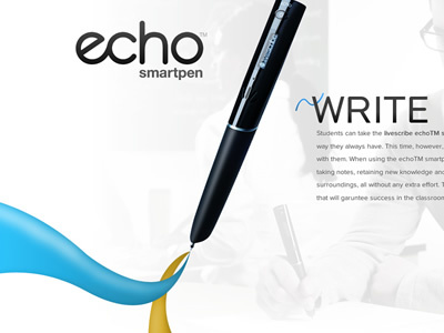 Echo Smartpen Mini-site