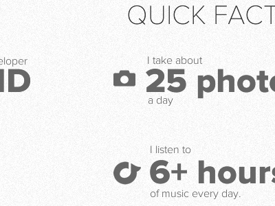 Quick Facts facts image photos symbol text
