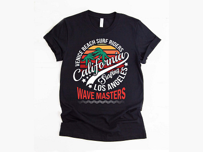 California T-shirt Design art branding california creative design graphic design illustration t shirt t shirt design t shirts typogaphy vector