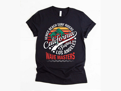 California T-shirt Design