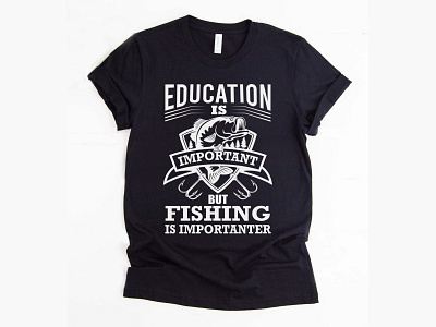 Fishing T-shirt Design