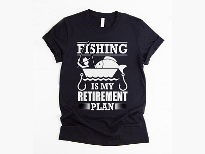 Custom fishing T-shirt design