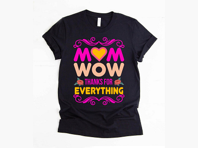 MOM T-shirt design art creative design graphic design illustration mom mom t shirt mom t shirt mom tshirt t shirt t shirt design t shirts typography vector