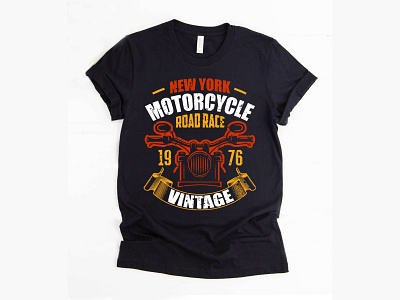 Riding T-shirt design art creative design graphic design illustration motorbike motorcycle t shirt t shirt design t shirts typography vector