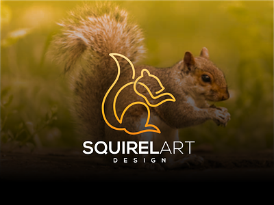 squirel line art branding design graphic design icon logo squirel art design squirel line art squirel logo typography