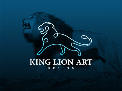 lion line art design 3d animation branding design graphic design lion apparel lion design lion line art logo motion graphics ui