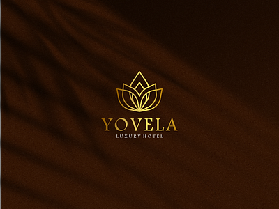 YOVELA LUXURY HOTEL branding design flat graphic design icon illustration logo typography ui vector