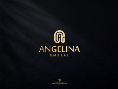 ANGELINA EMERAL branding design flat graphic design icon illustration logo typography ui vector