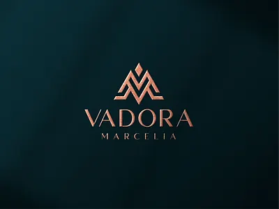 VADORA MARCELIA branding design flat graphic design icon illustration logo typography ui vector